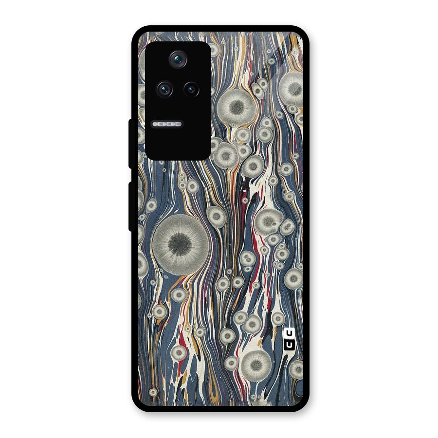 Mini Circles Glass Back Case for Poco F4 5G
