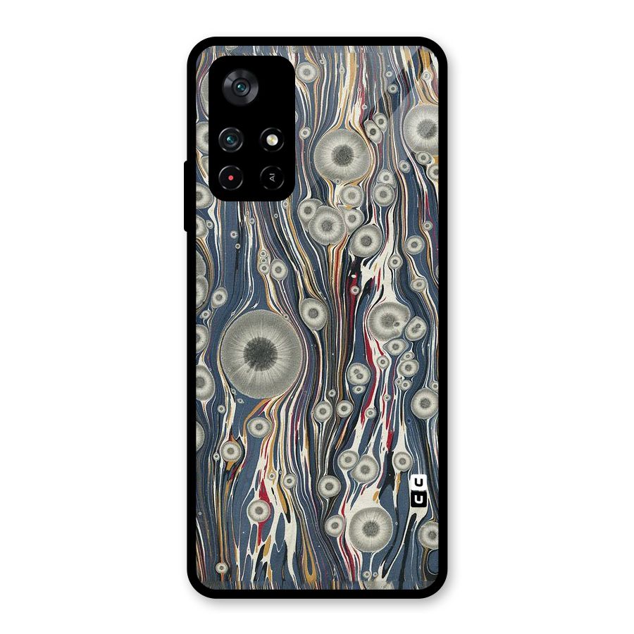 Mini Circles Glass Back Case for Poco M4 Pro 5G