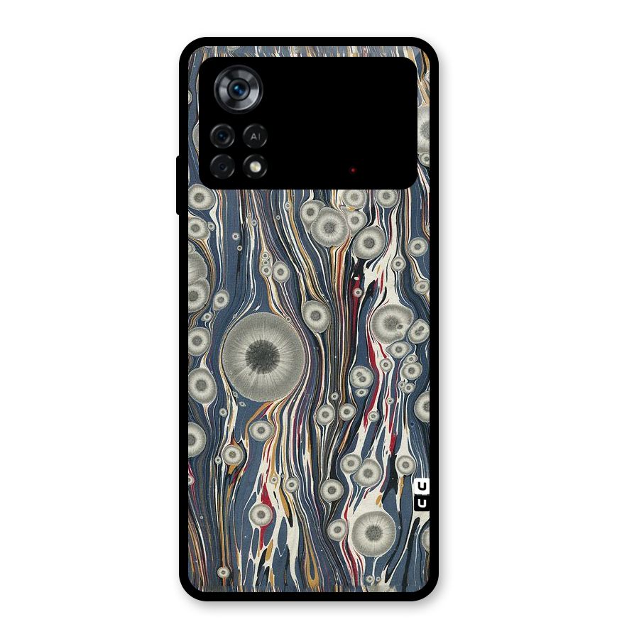 Mini Circles Glass Back Case for Poco X4 Pro 5G