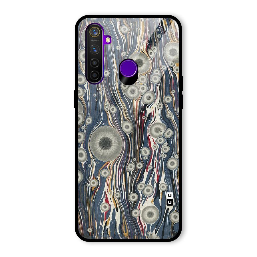 Mini Circles Glass Back Case for Realme 5 Pro