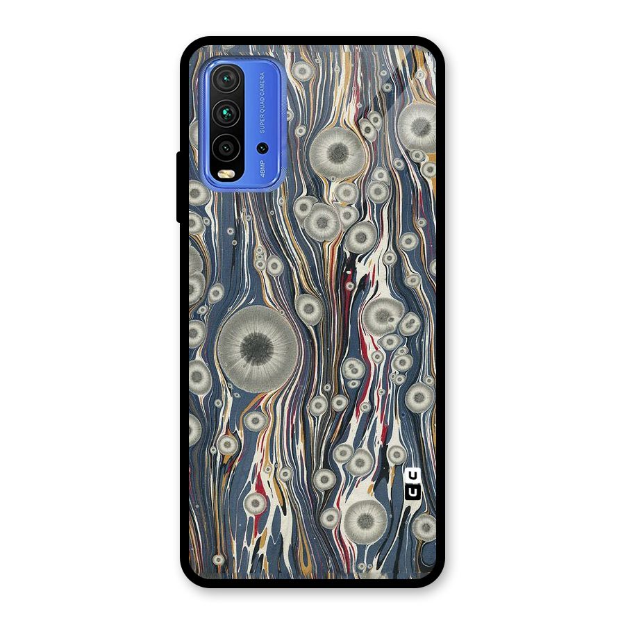 Mini Circles Glass Back Case for Redmi 9 Power