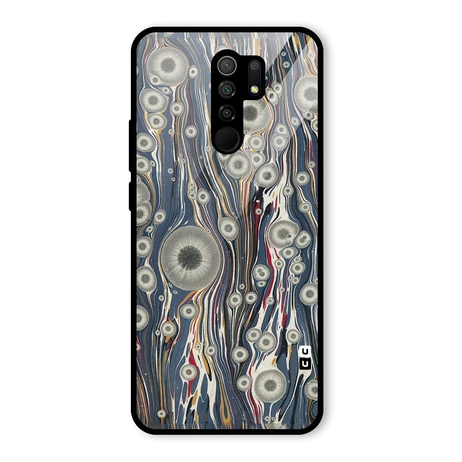 Mini Circles Glass Back Case for Redmi 9 Prime