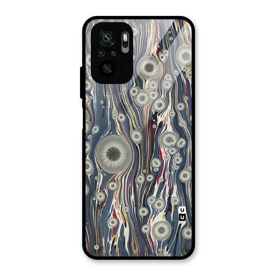 Mini Circles Glass Back Case for Redmi Note 10S