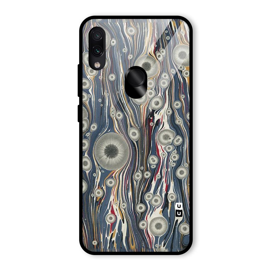Mini Circles Glass Back Case for Redmi Note 7 Pro