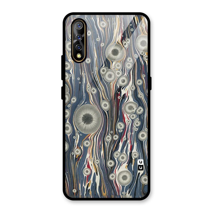 Mini Circles Glass Back Case for Vivo S1