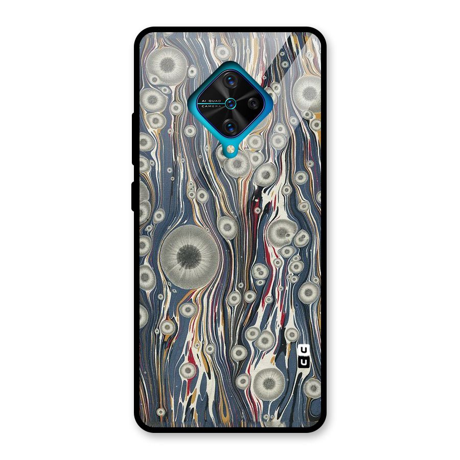 Mini Circles Glass Back Case for Vivo S1 Pro