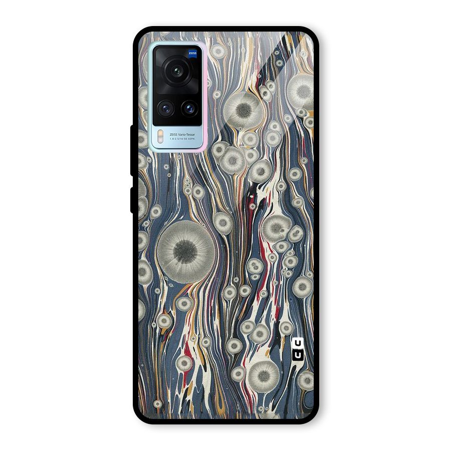 Mini Circles Glass Back Case for Vivo X60