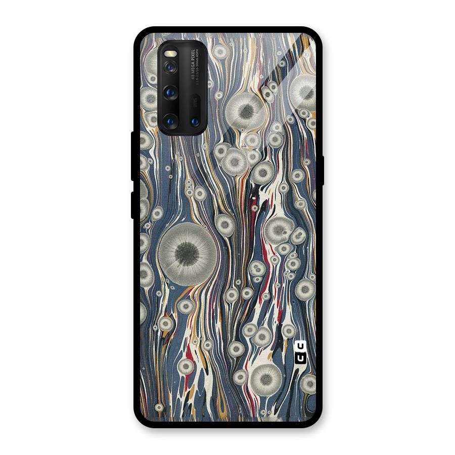 Mini Circles Glass Back Case for Vivo iQOO 3