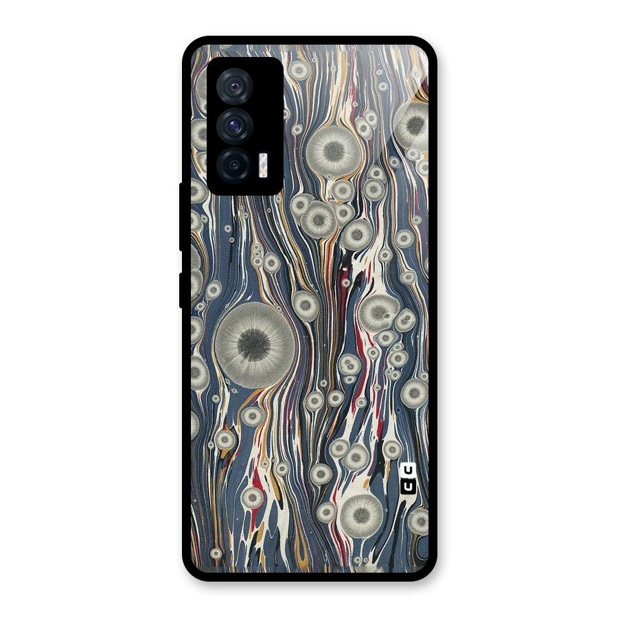 Mini Circles Glass Back Case for Vivo iQOO 7 5G