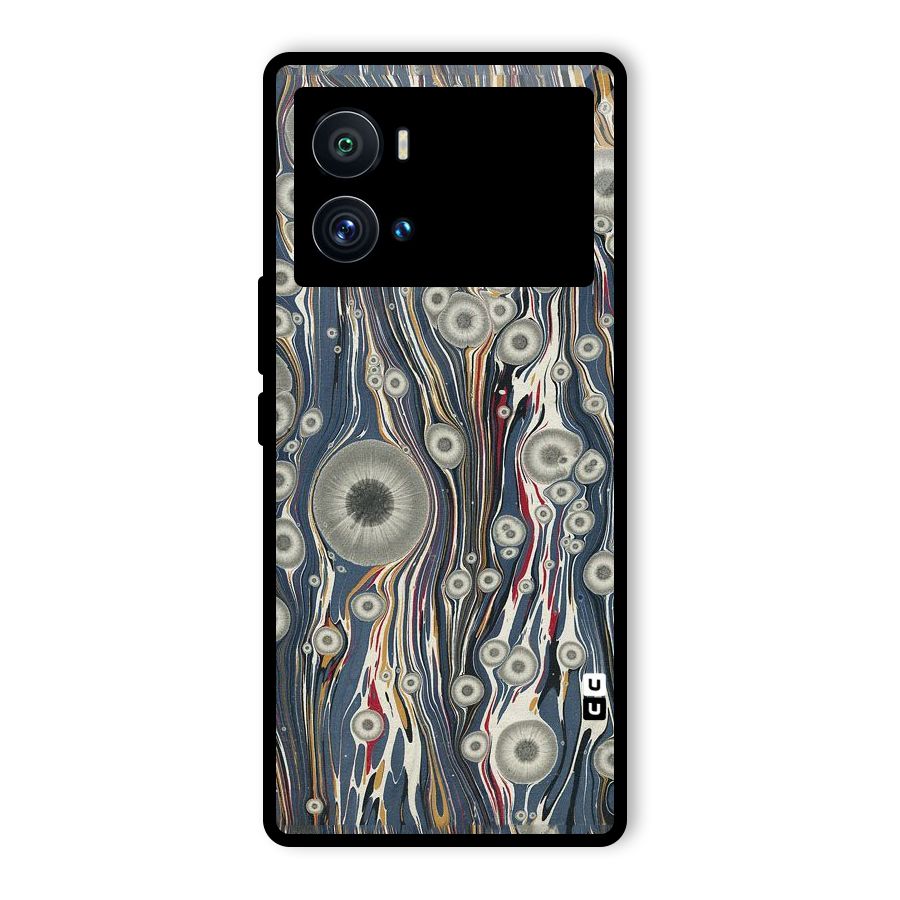 Mini Circles Glass Back Case for Vivo iQOO 9 Pro