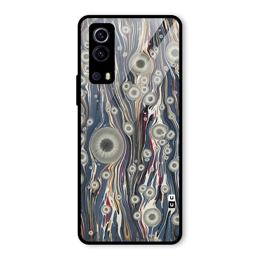 Mini Circles Glass Back Case for Vivo iQOO Z3
