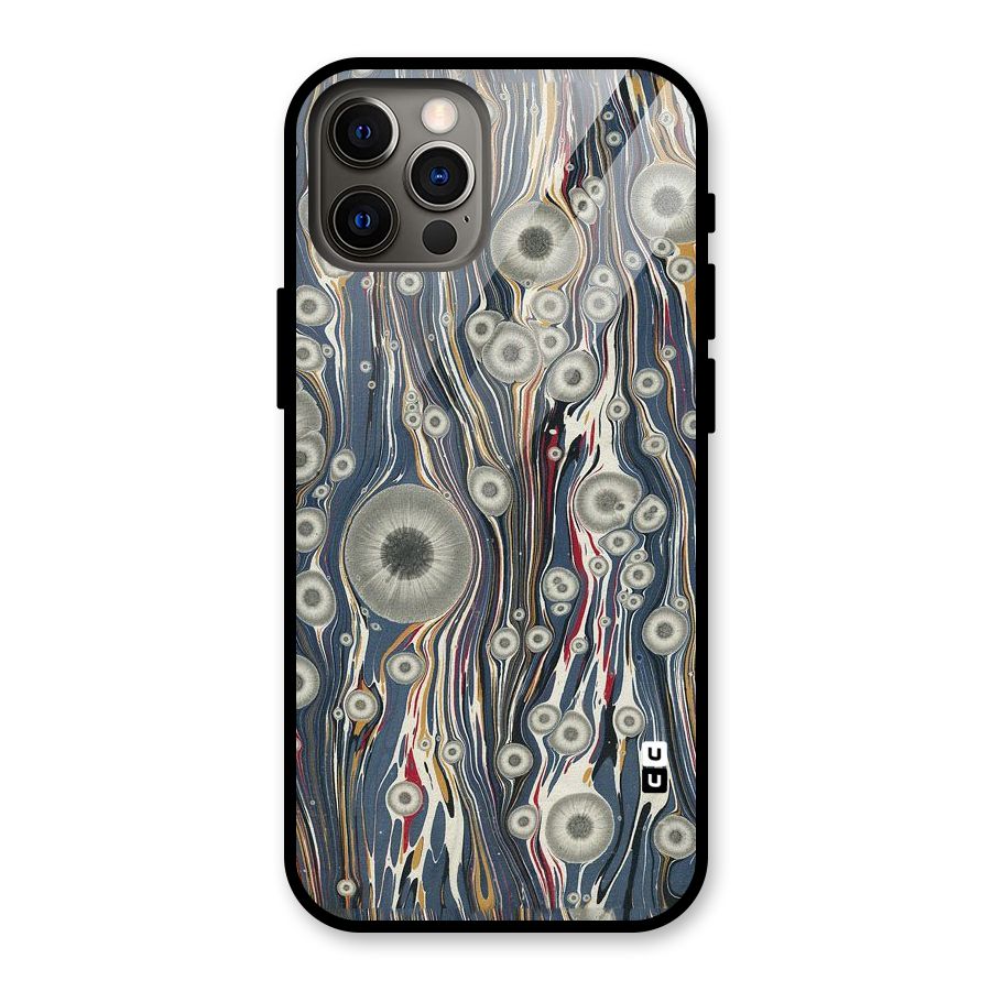 Mini Circles Glass Back Case for iPhone 12 Pro