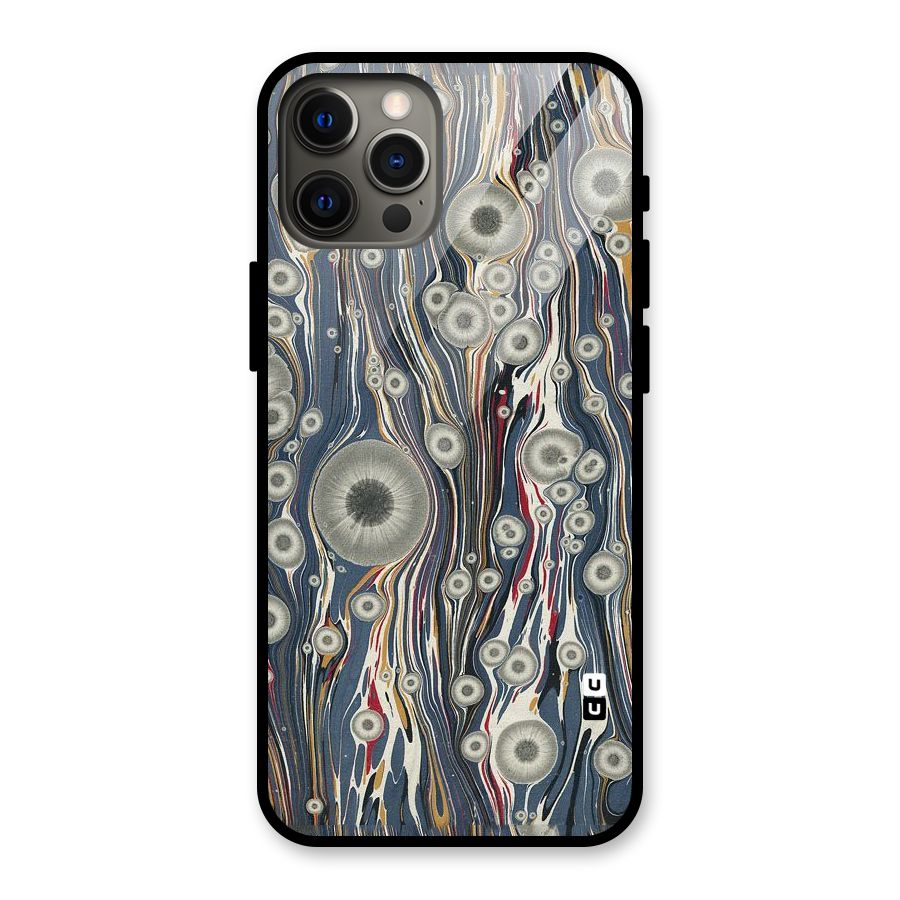 Mini Circles Glass Back Case for iPhone 12 Pro Max