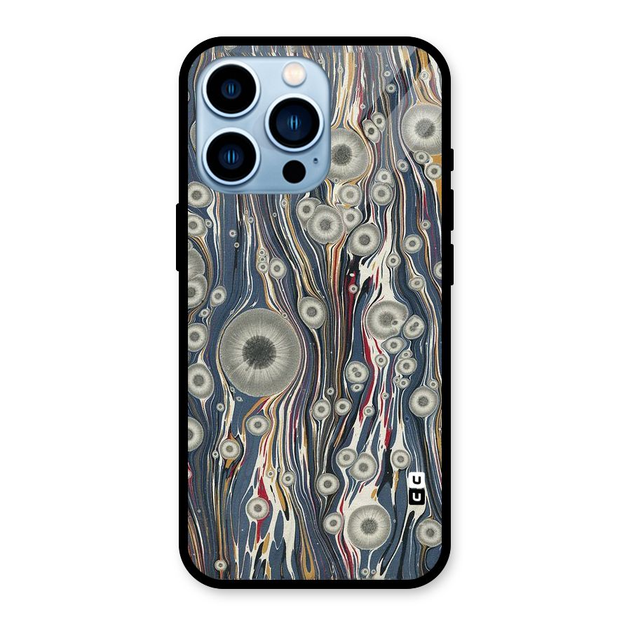 Mini Circles Glass Back Case for iPhone 13 Pro