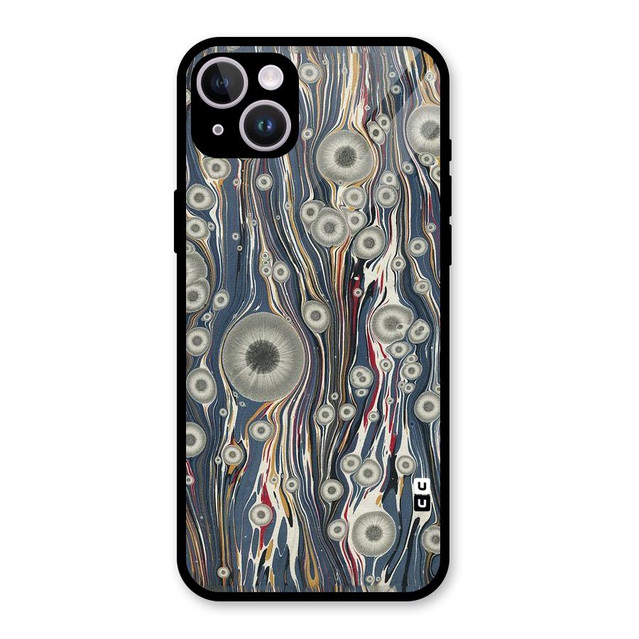 Mini Circles Glass Back Case for iPhone 14 Plus