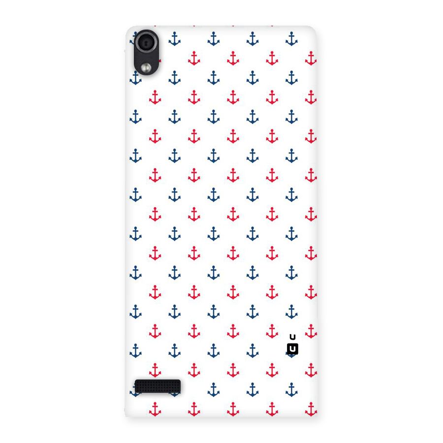 Minimal Anchor Pattern Back Case for Ascend P6