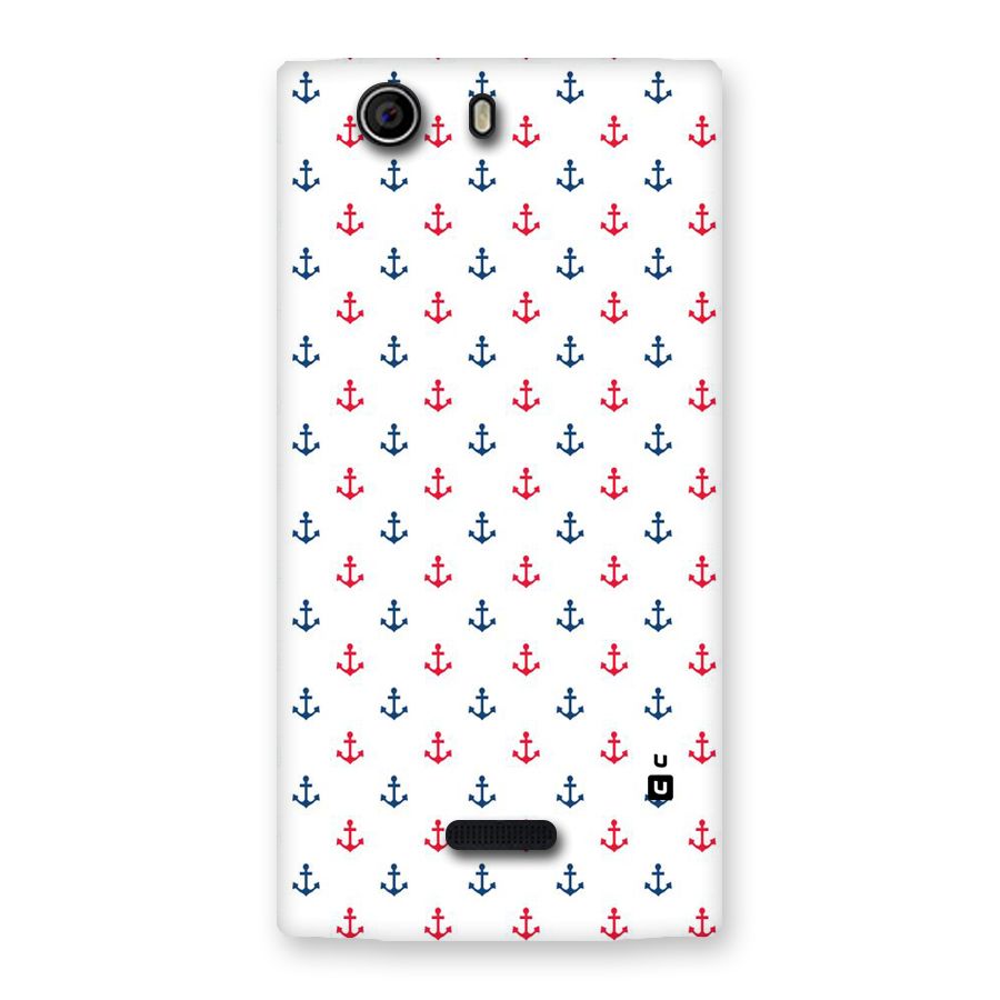 Minimal Anchor Pattern Back Case for Canvas Nitro 2 E311
