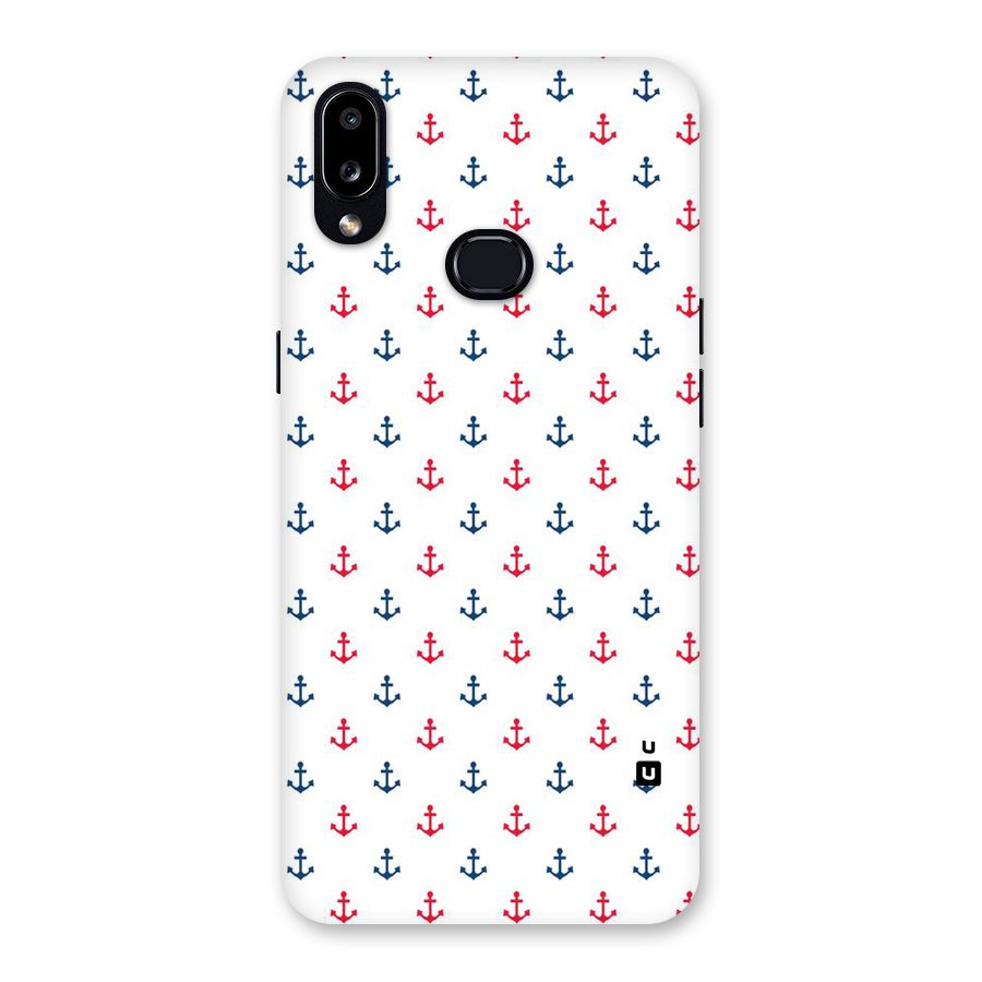 Minimal Anchor Pattern Back Case for Galaxy A10s