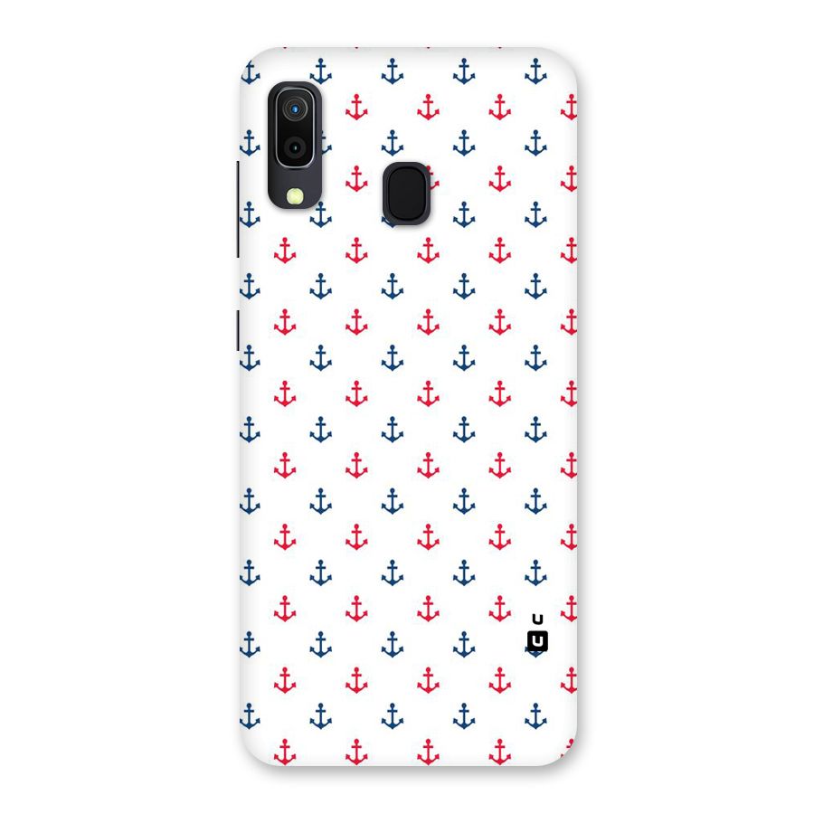 Minimal Anchor Pattern Back Case for Galaxy A20