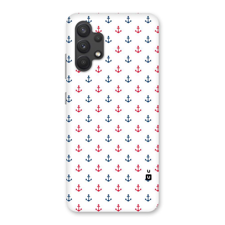Minimal Anchor Pattern Back Case for Galaxy A32
