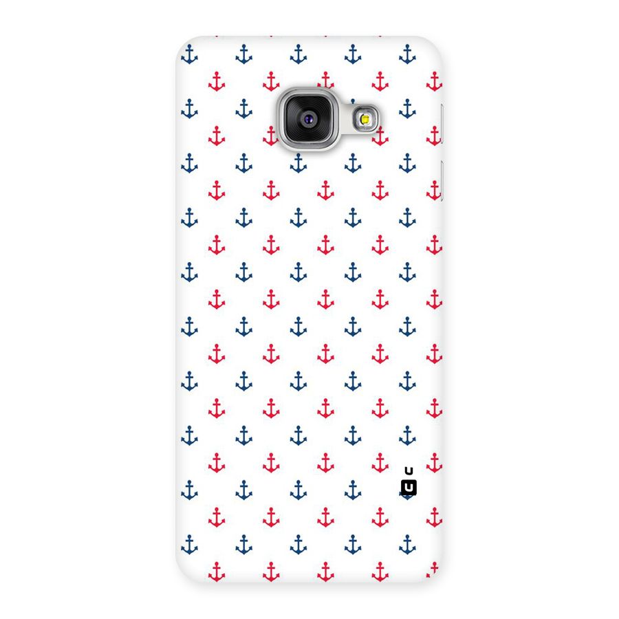 Minimal Anchor Pattern Back Case for Galaxy A3 2016