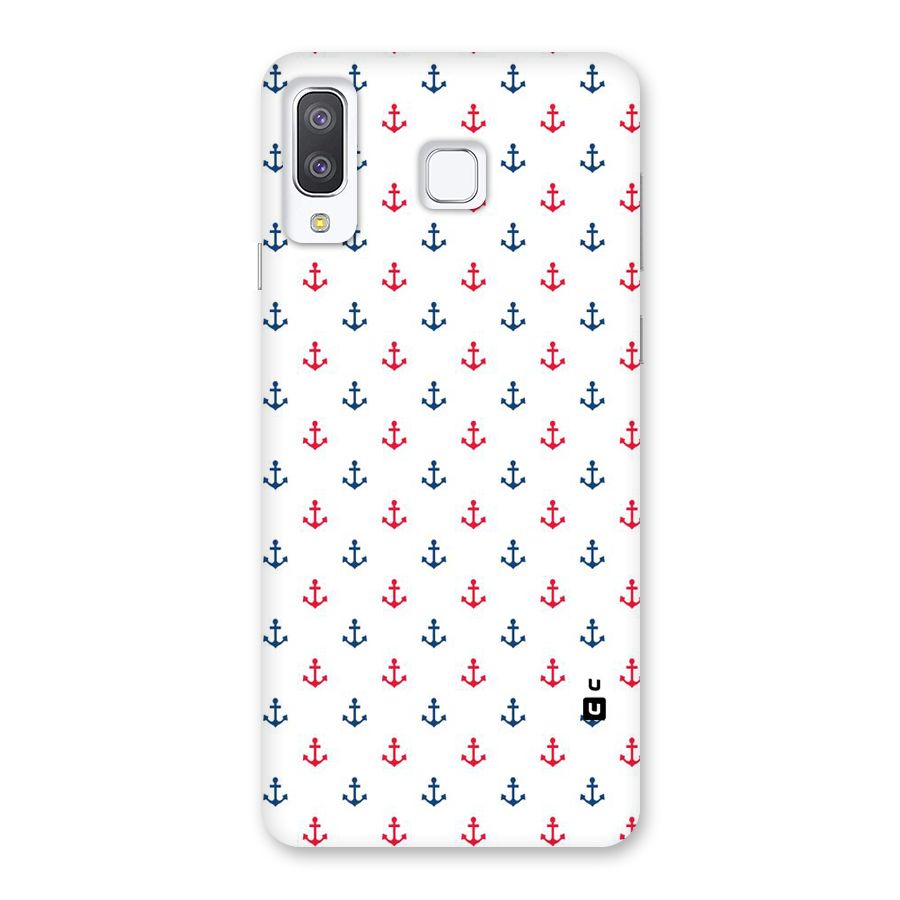 Minimal Anchor Pattern Back Case for Galaxy A8 Star