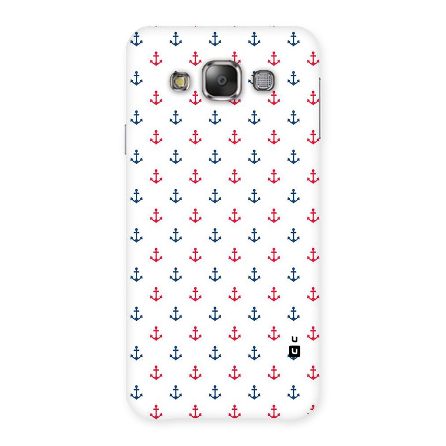 Minimal Anchor Pattern Back Case for Galaxy E7