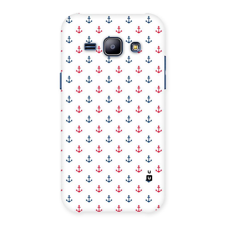 Minimal Anchor Pattern Back Case for Galaxy J1