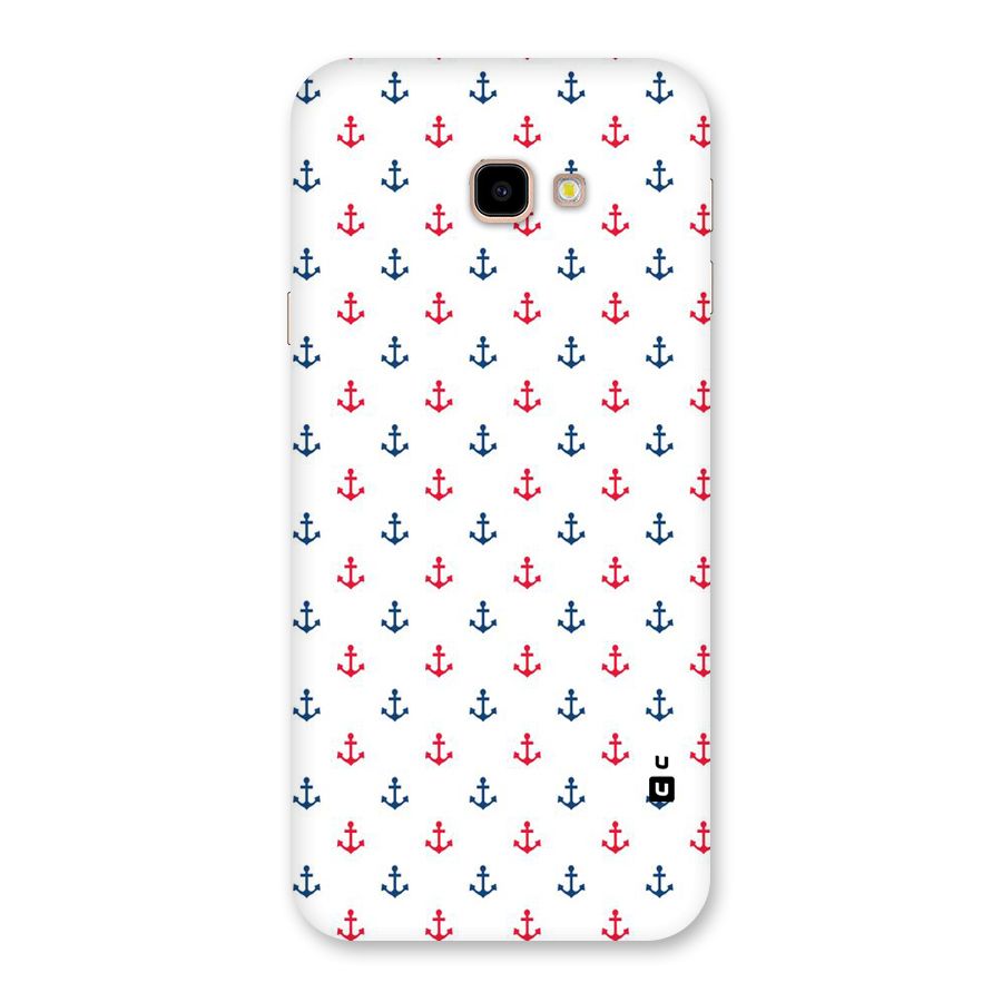 Minimal Anchor Pattern Back Case for Galaxy J4 Plus