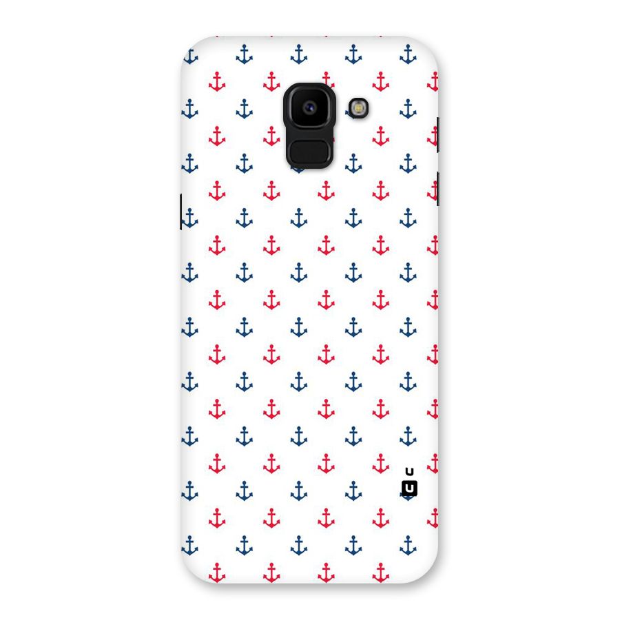 Minimal Anchor Pattern Back Case for Galaxy J6
