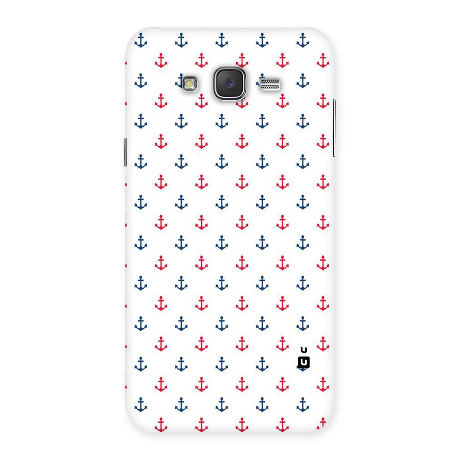 Minimal Anchor Pattern Back Case for Galaxy J7