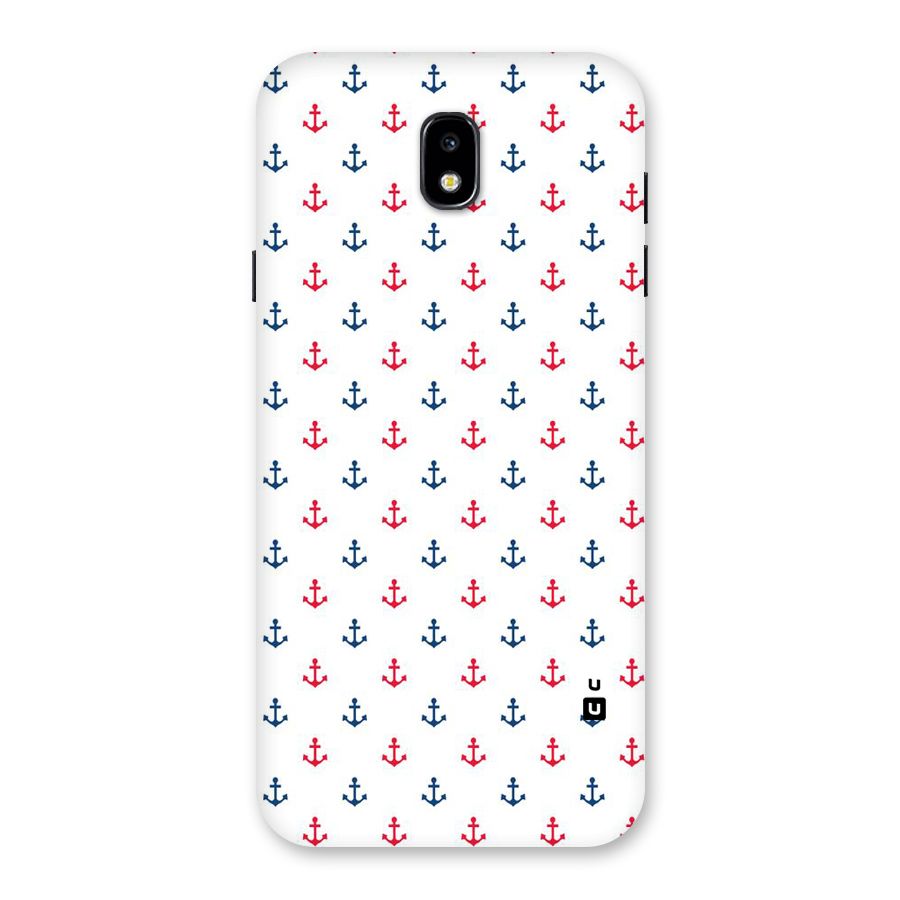 Minimal Anchor Pattern Back Case for Galaxy J7 Pro