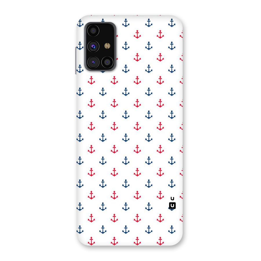 Minimal Anchor Pattern Back Case for Galaxy M31s