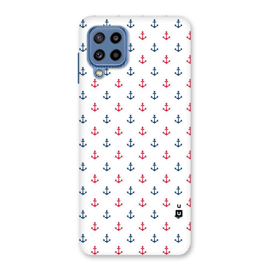 Minimal Anchor Pattern Back Case for Galaxy M32