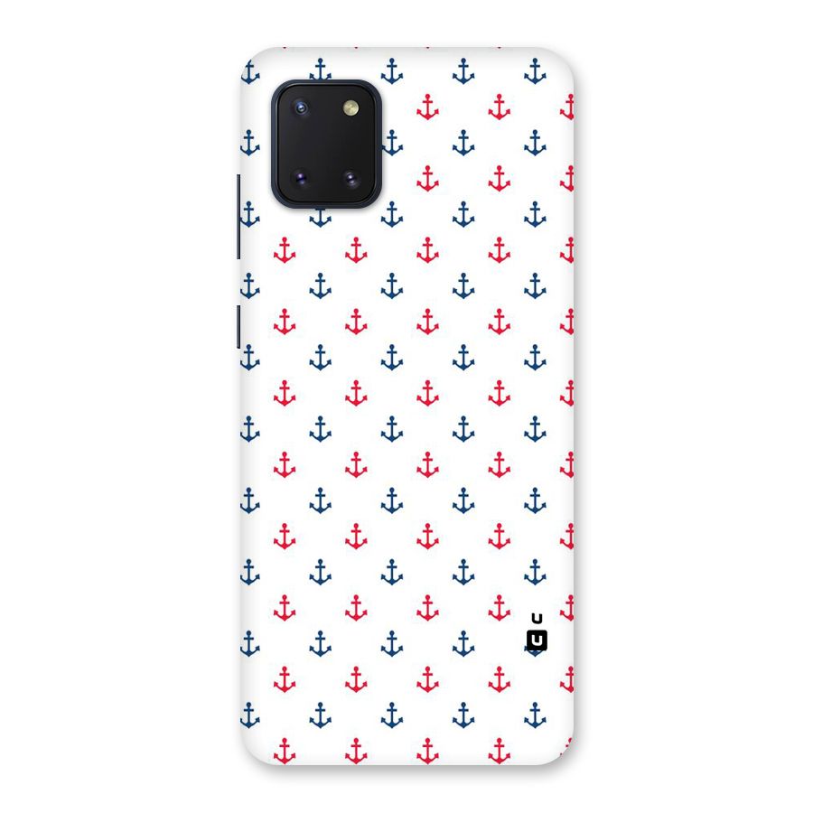Minimal Anchor Pattern Back Case for Galaxy Note 10 Lite