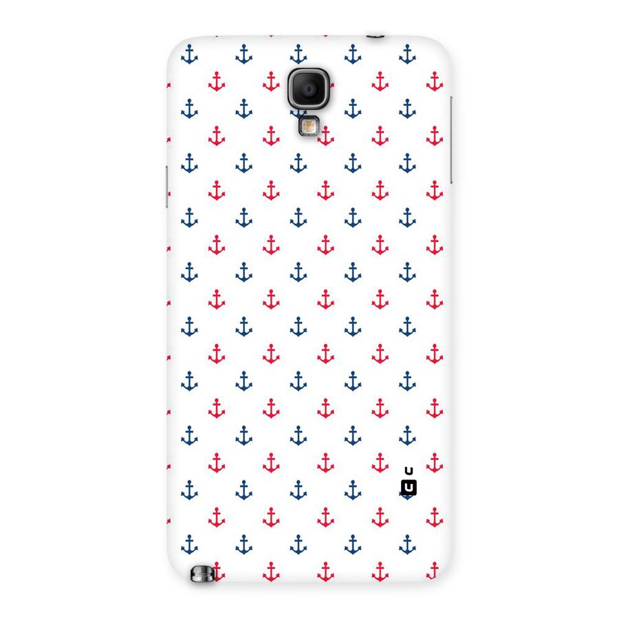 Minimal Anchor Pattern Back Case for Galaxy Note 3 Neo