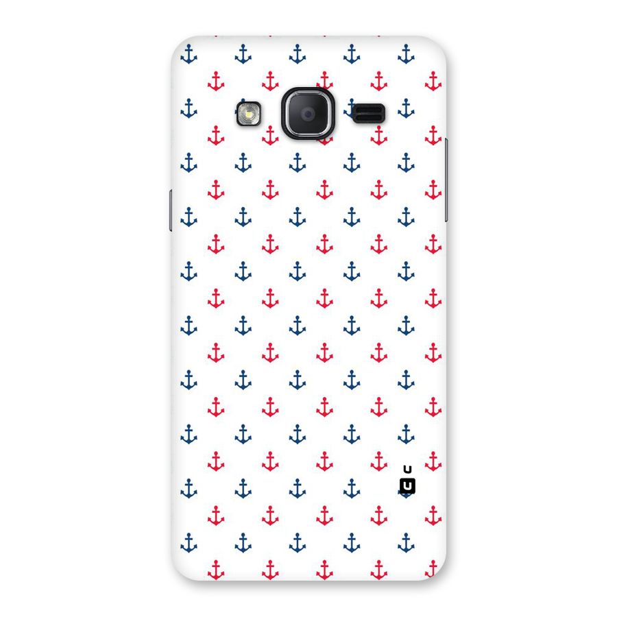 Minimal Anchor Pattern Back Case for Galaxy On7 2015
