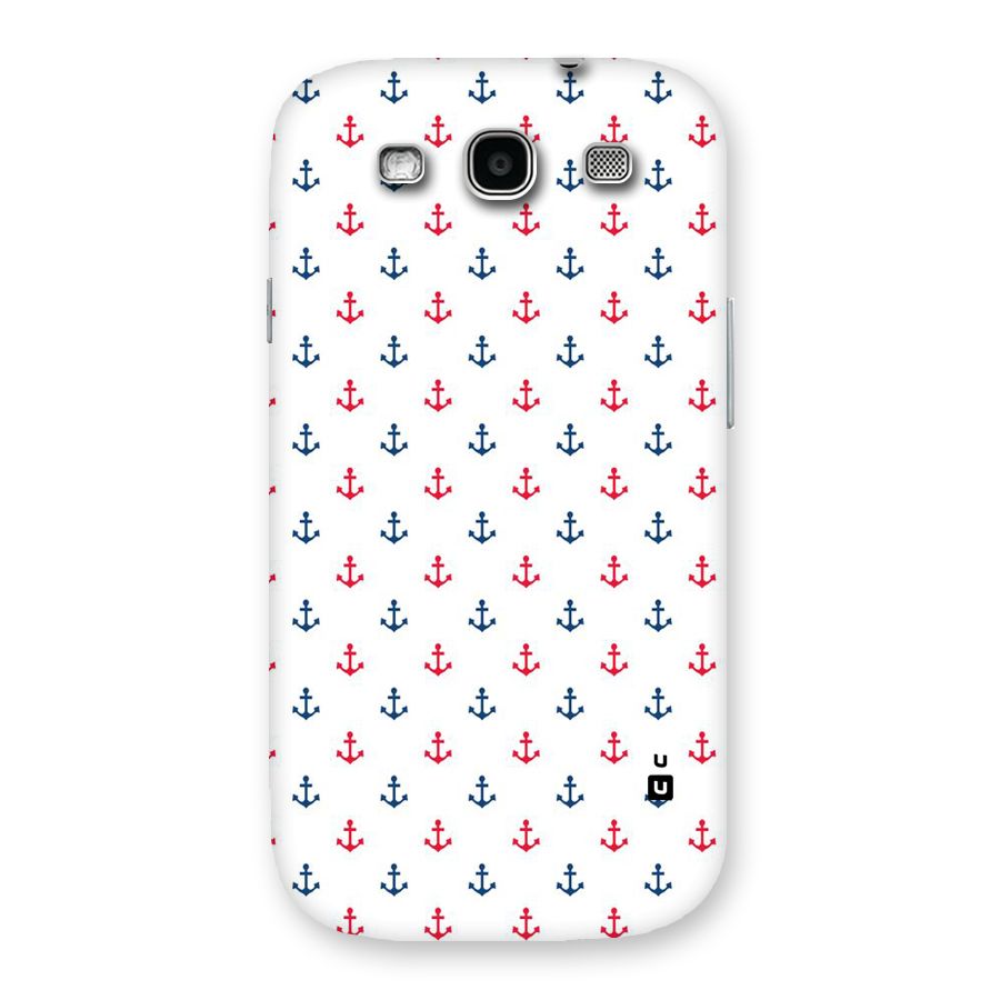 Minimal Anchor Pattern Back Case for Galaxy S3