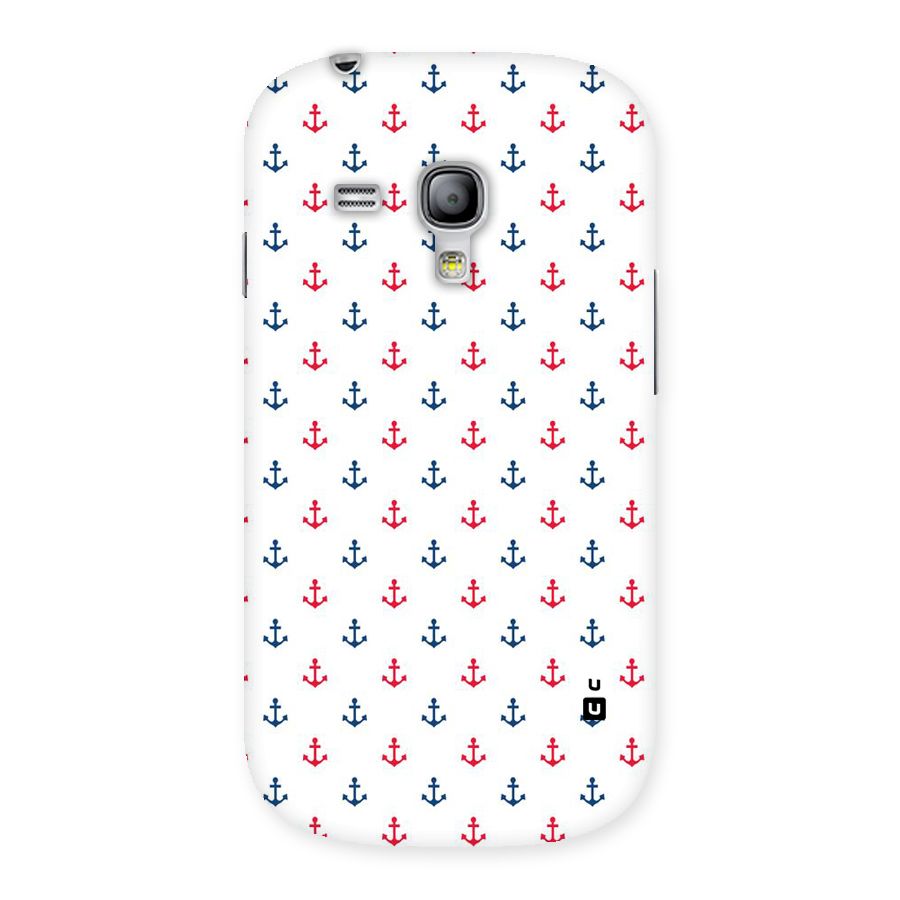 Minimal Anchor Pattern Back Case for Galaxy S3 Mini