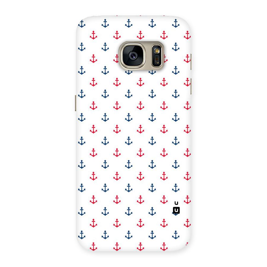 Minimal Anchor Pattern Back Case for Galaxy S7