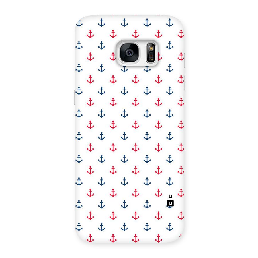 Minimal Anchor Pattern Back Case for Galaxy S7 Edge