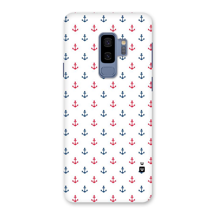 Minimal Anchor Pattern Back Case for Galaxy S9 Plus