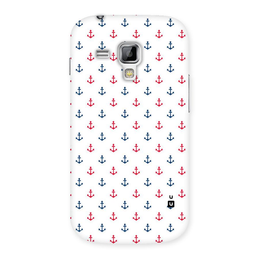 Minimal Anchor Pattern Back Case for Galaxy S Duos