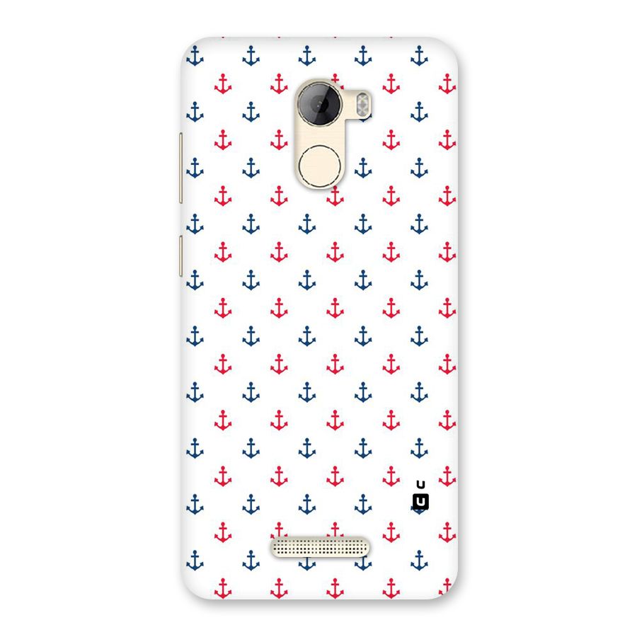 Minimal Anchor Pattern Back Case for Gionee A1 LIte