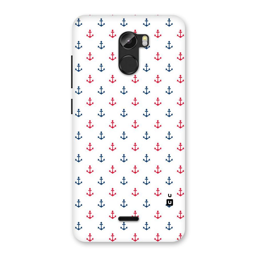 Minimal Anchor Pattern Back Case for Gionee X1