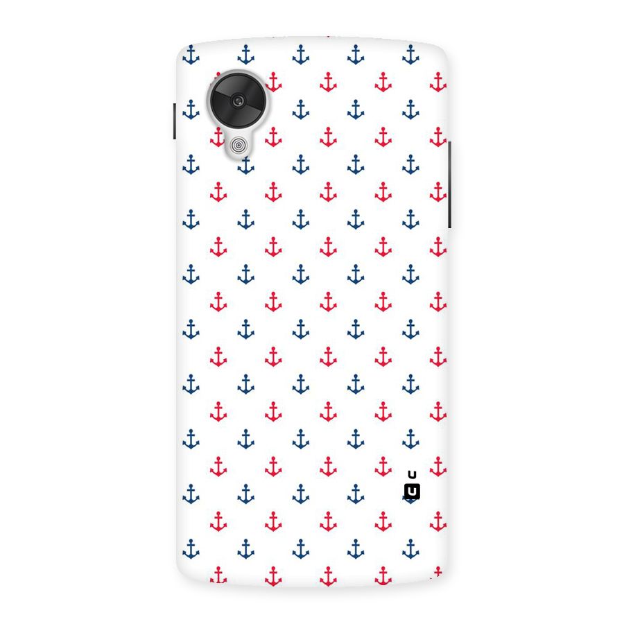 Minimal Anchor Pattern Back Case for Google Nexsus 5