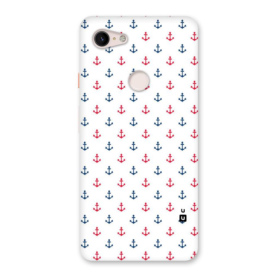 Minimal Anchor Pattern Back Case for Google Pixel 3 XL
