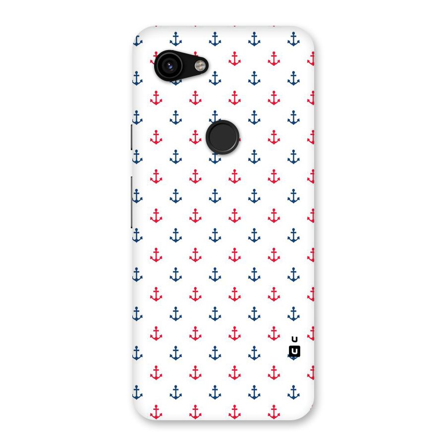 Minimal Anchor Pattern Back Case for Google Pixel 3a