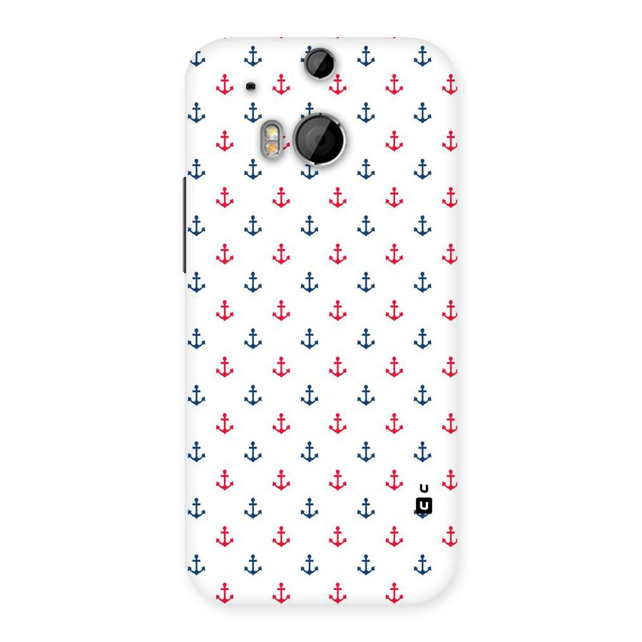 Minimal Anchor Pattern Back Case for HTC One M8
