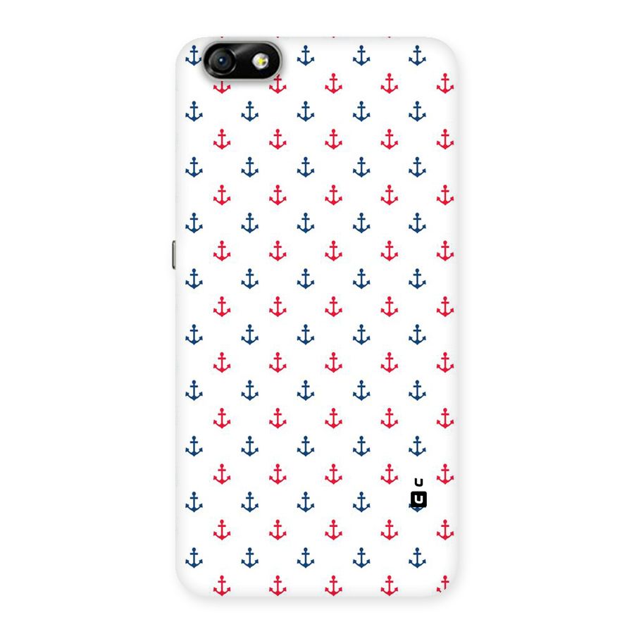 Minimal Anchor Pattern Back Case for Honor 4X